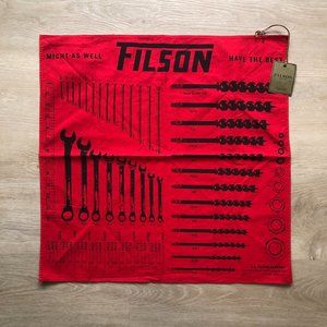 FILSON tools bandana - MADE IN USA - NEW